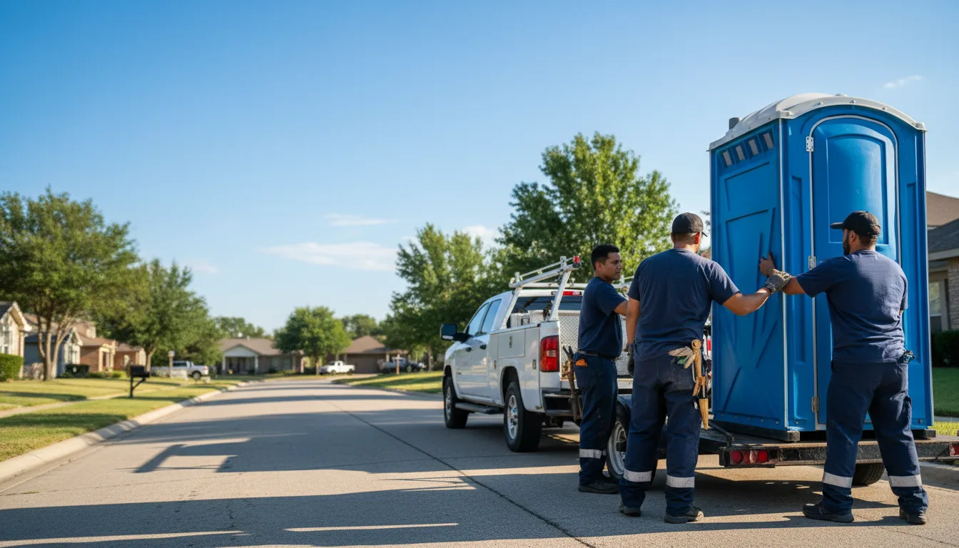 Portable Toilet Rental in Sylvia, KS near me